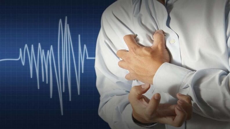 heart problems as contraindications to the use of the device in case of prostatitis